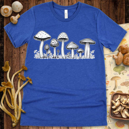 White Fungi Art Tee