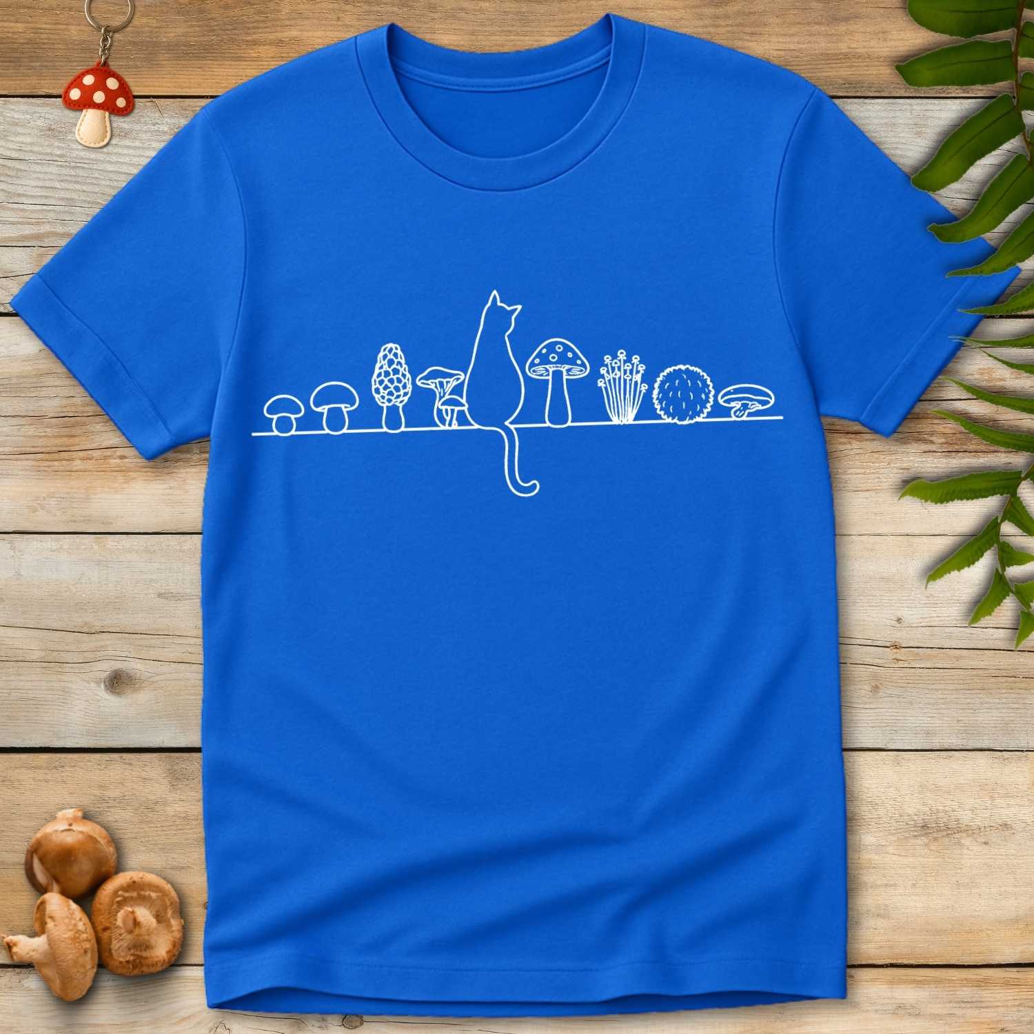 Mushroom Cat Tee