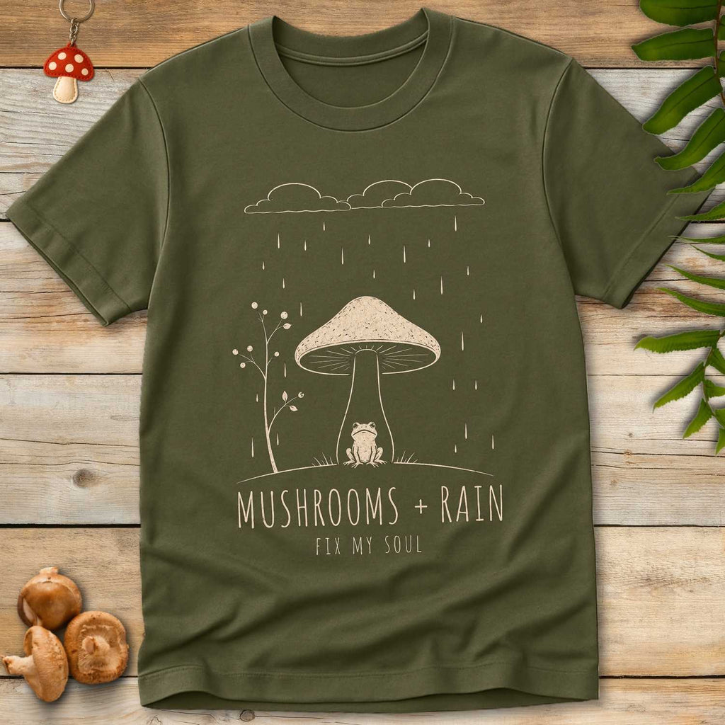 Mushroom Rain Tee