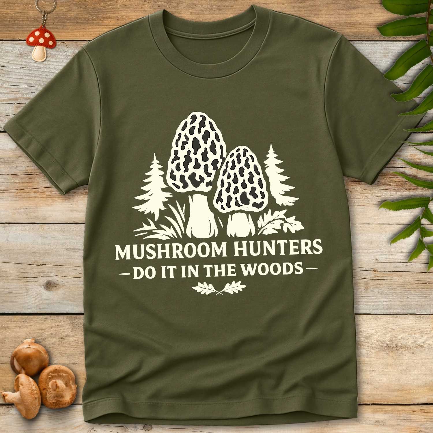 Woodsy Morels Tee