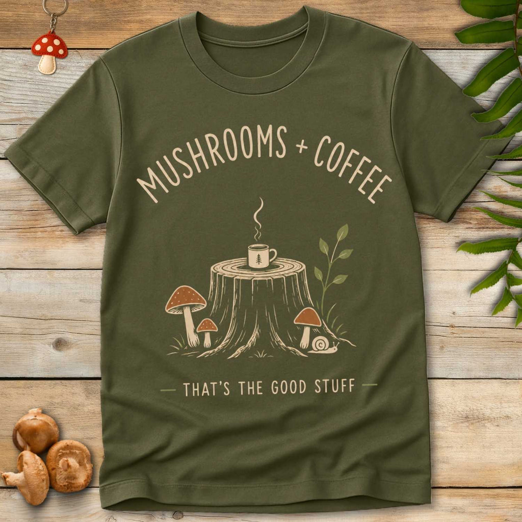 Coffee Shrooms Tee