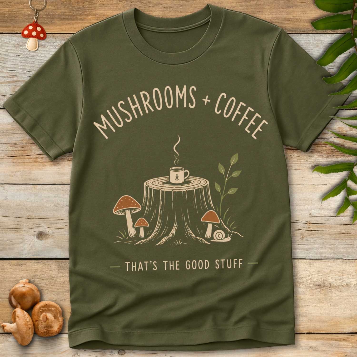 Coffee Shrooms Tee