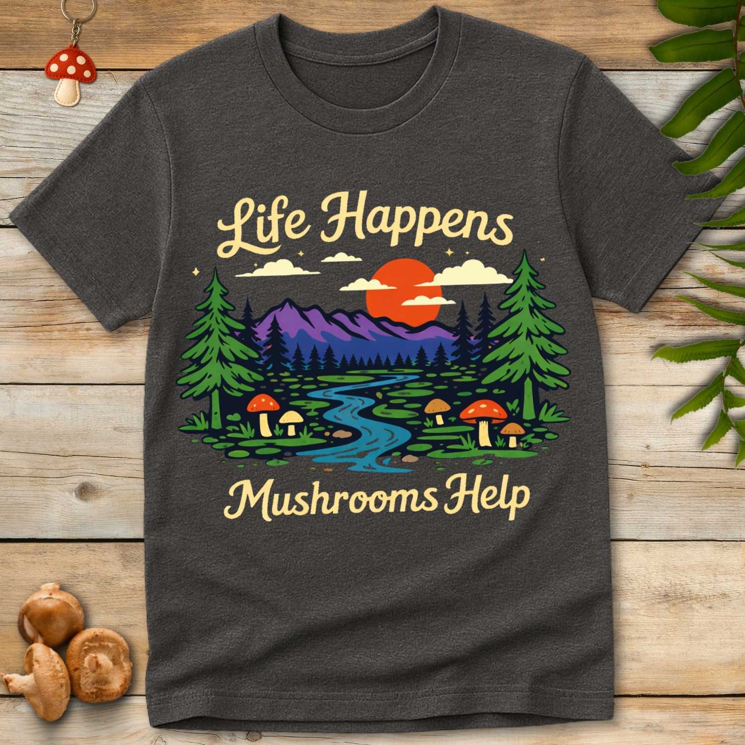 Mushroom Help Tee