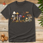 Line Art Fungi Fauna Tee