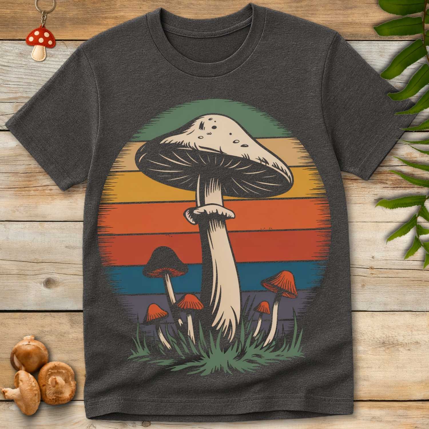 Retro Shroomscape Tee