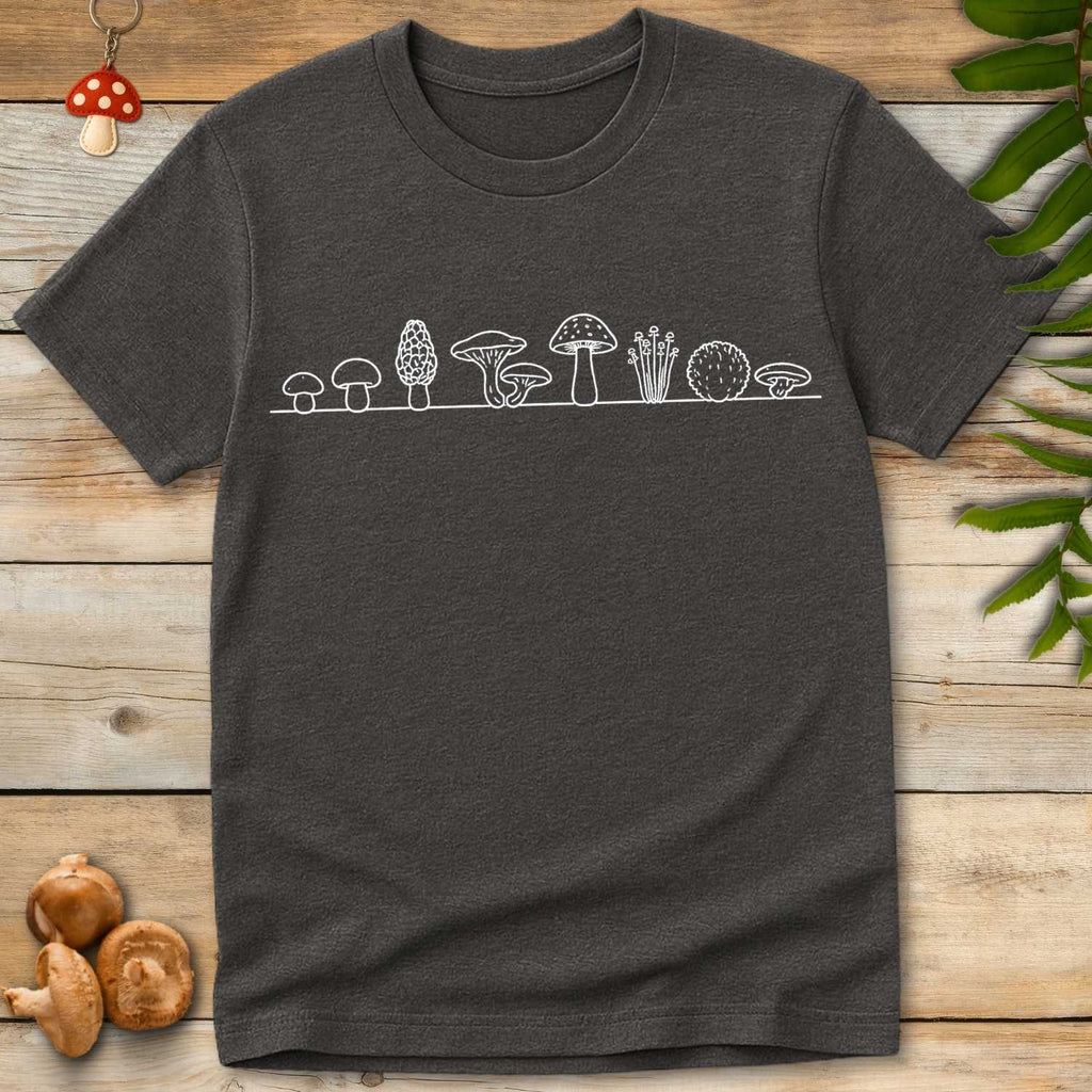 Mushroom Line Tee