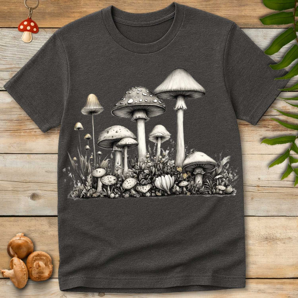 White Fungal Bloom Tee