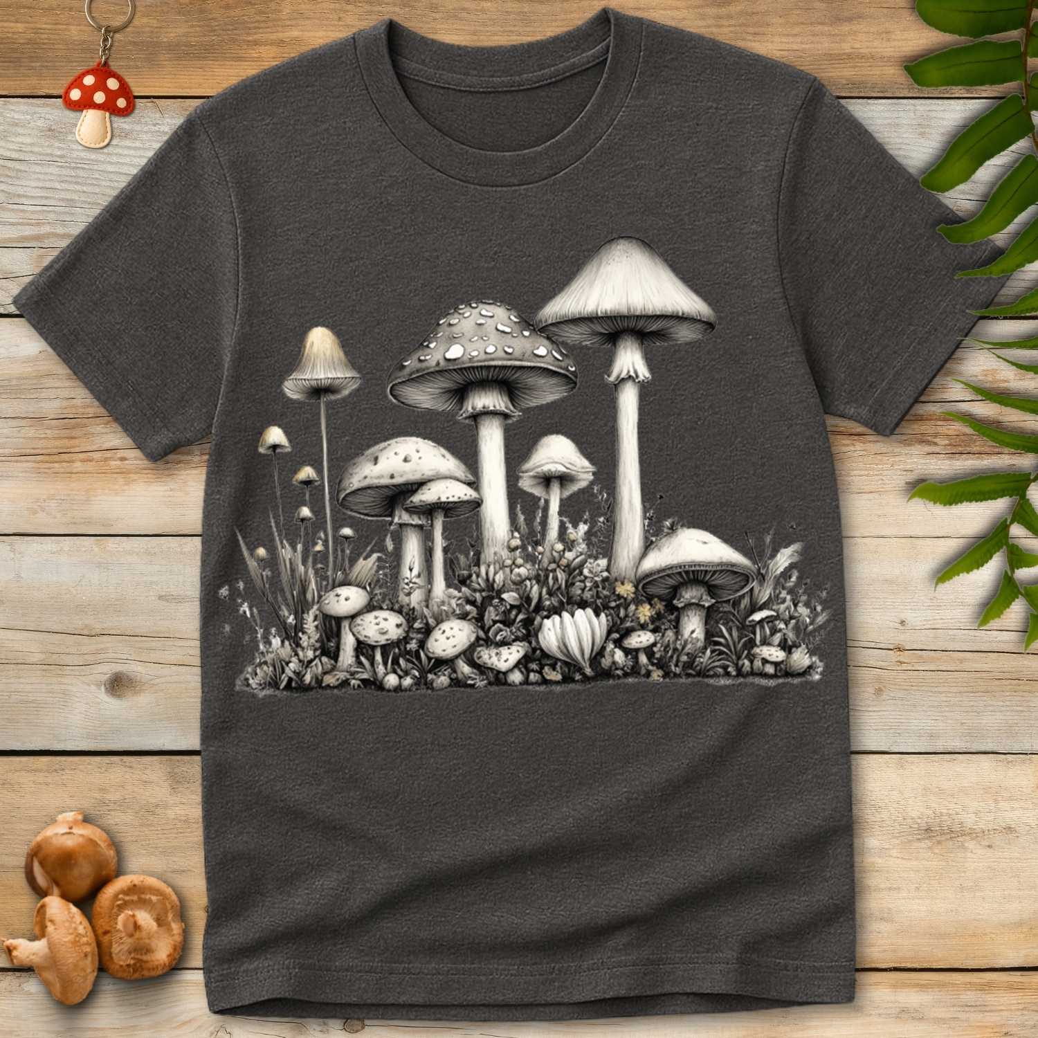 White Fungal Bloom Tee