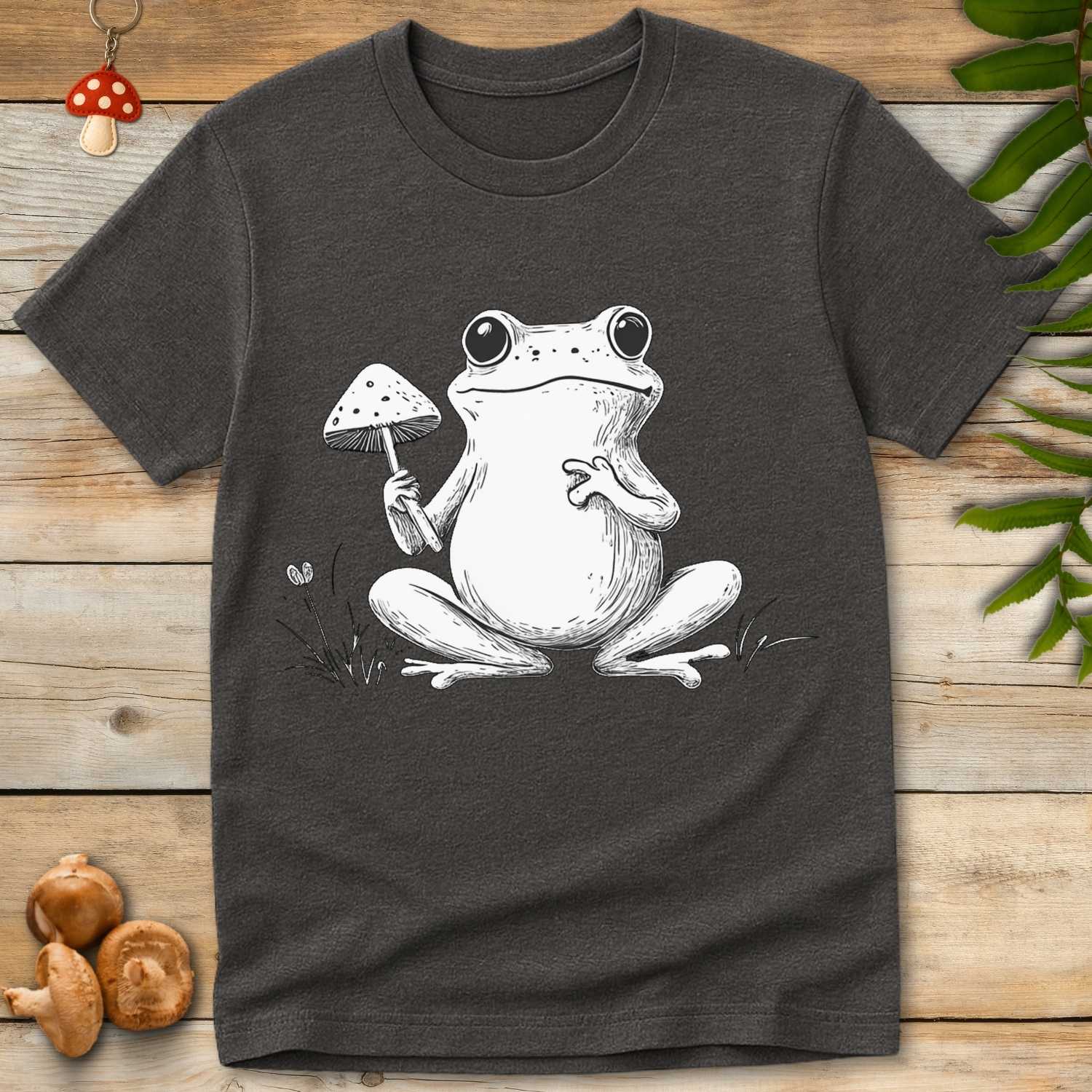 Fungi Frog White Tee
