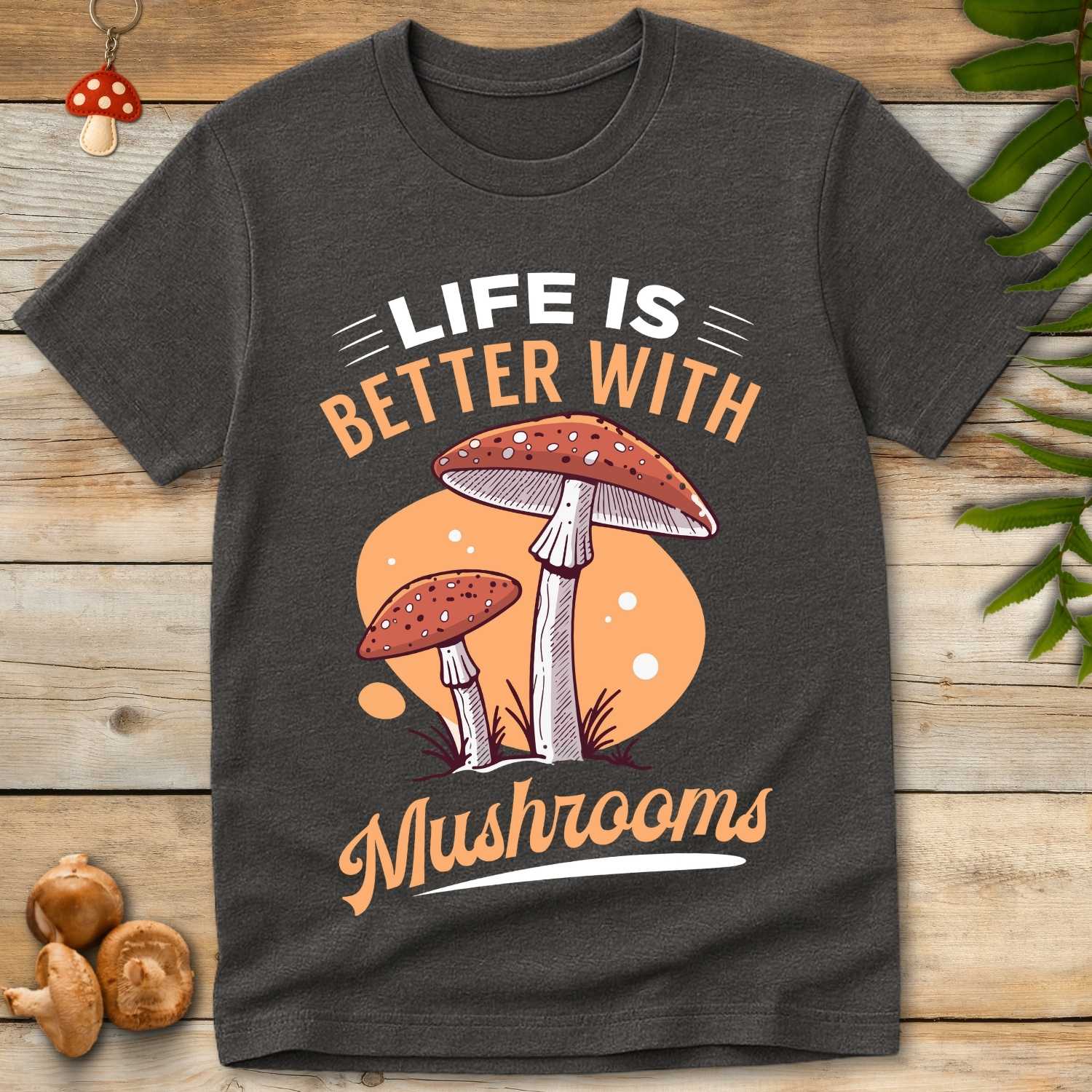 Life With Mushrooms Tee