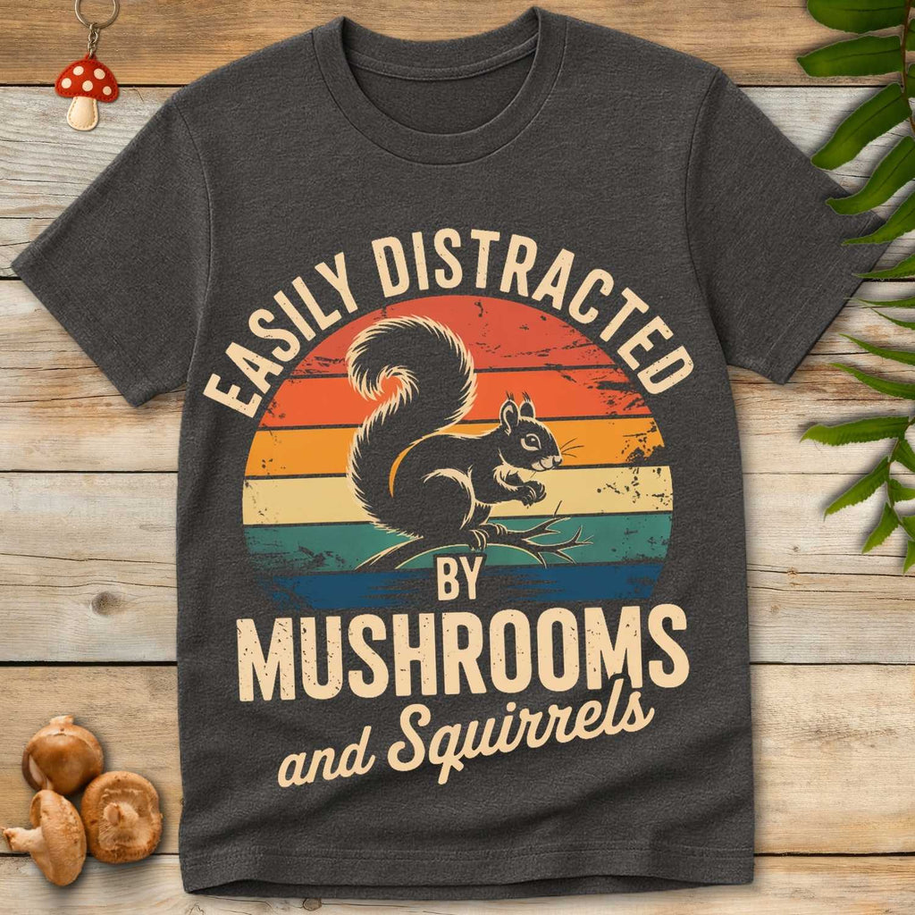 Mushroom Squirrel Tee