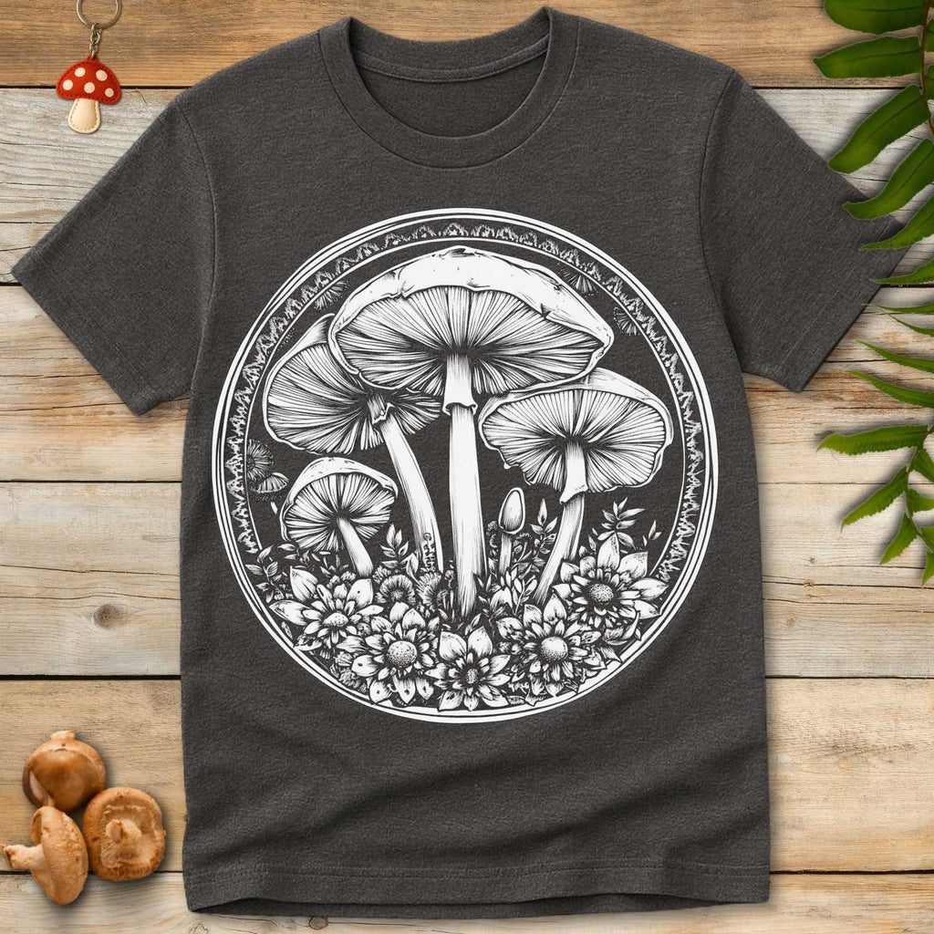 Mushroom n Flower Tee
