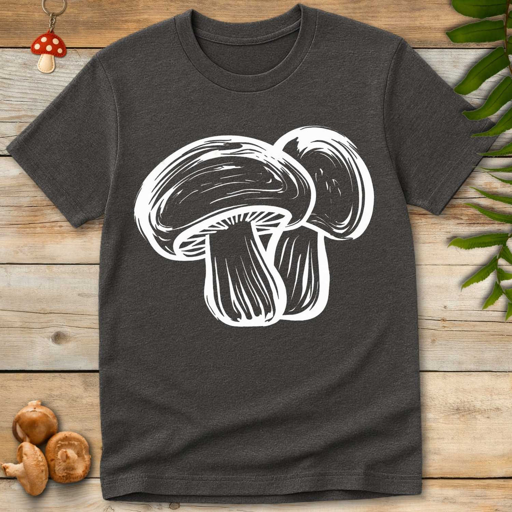 Brush Mushrooms Tee