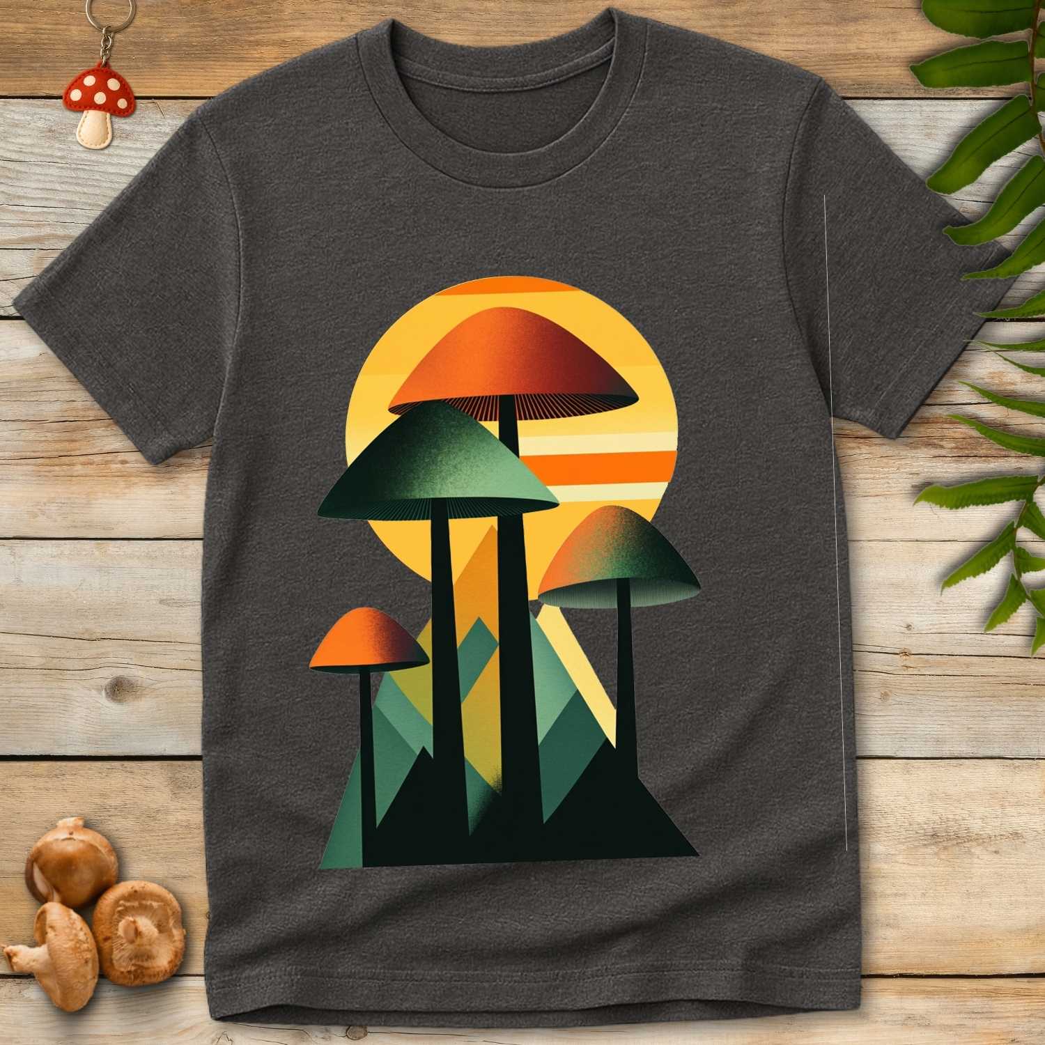 Geo Fungi Sunset Tee