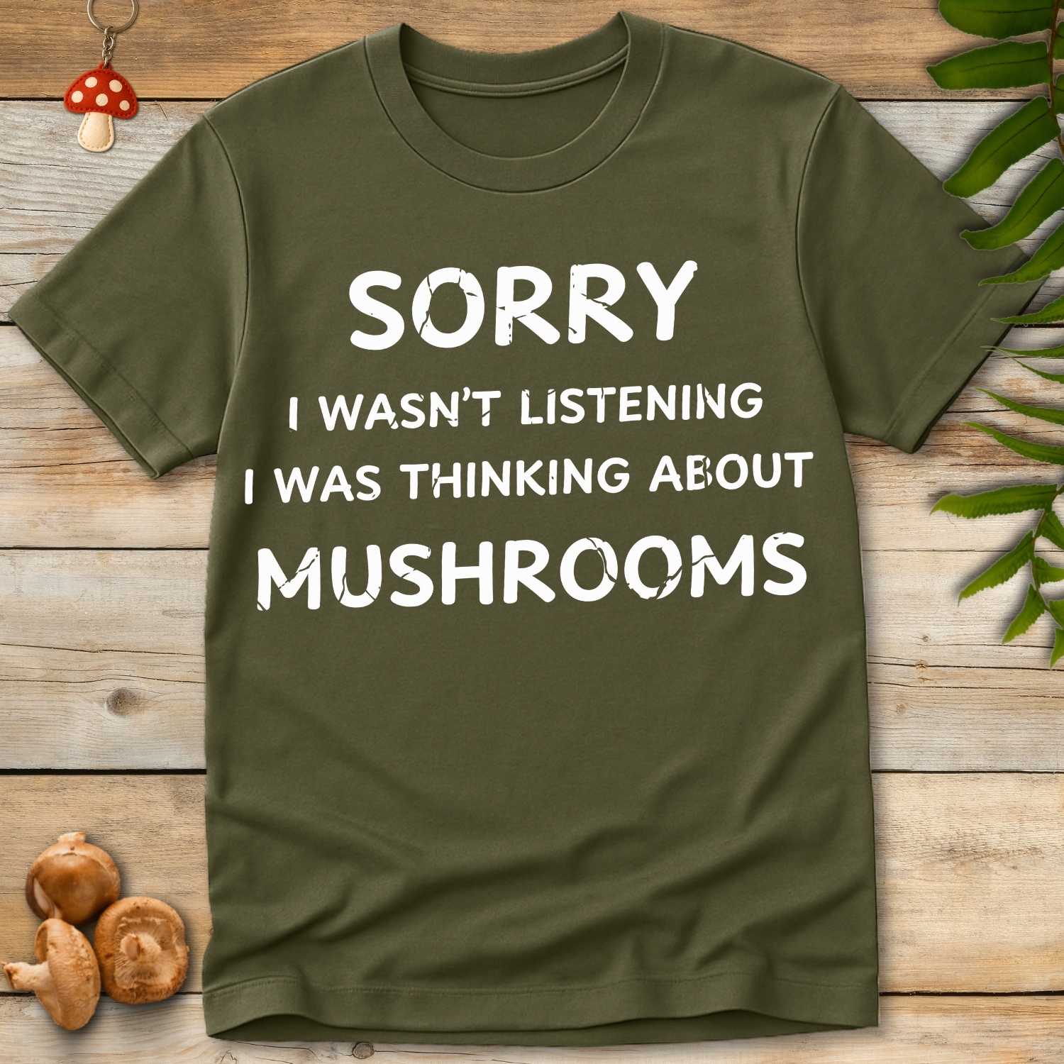 About Mushrooms Tee