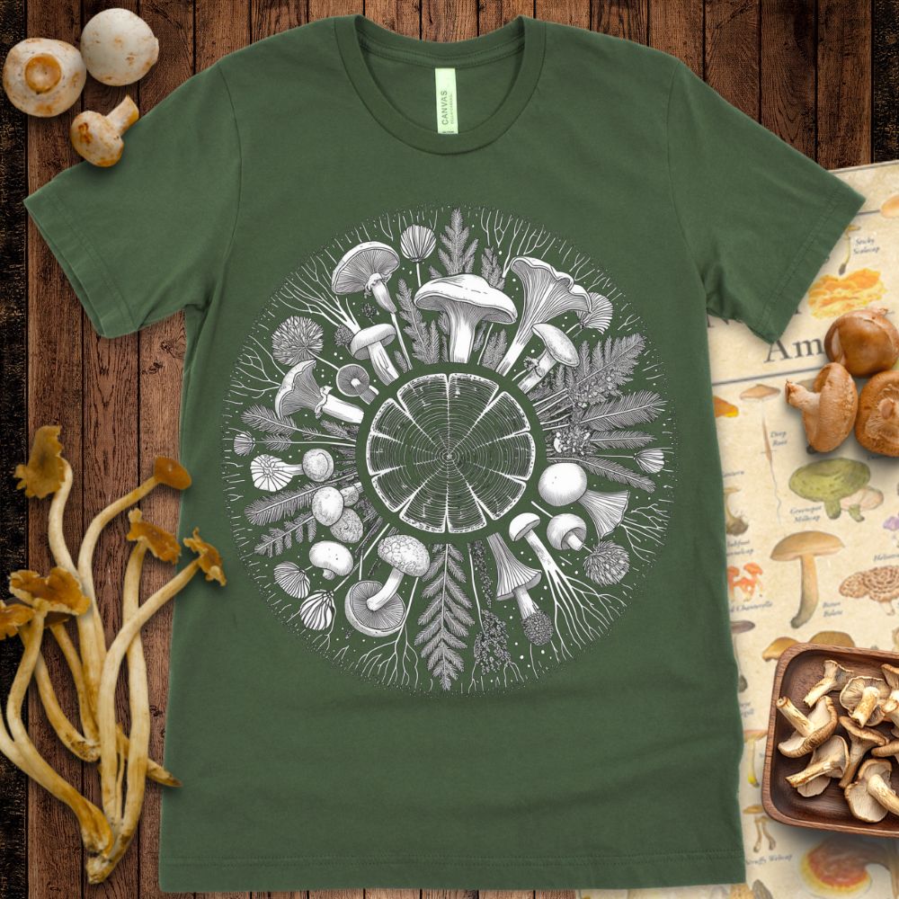 Fungal Wheel Tee