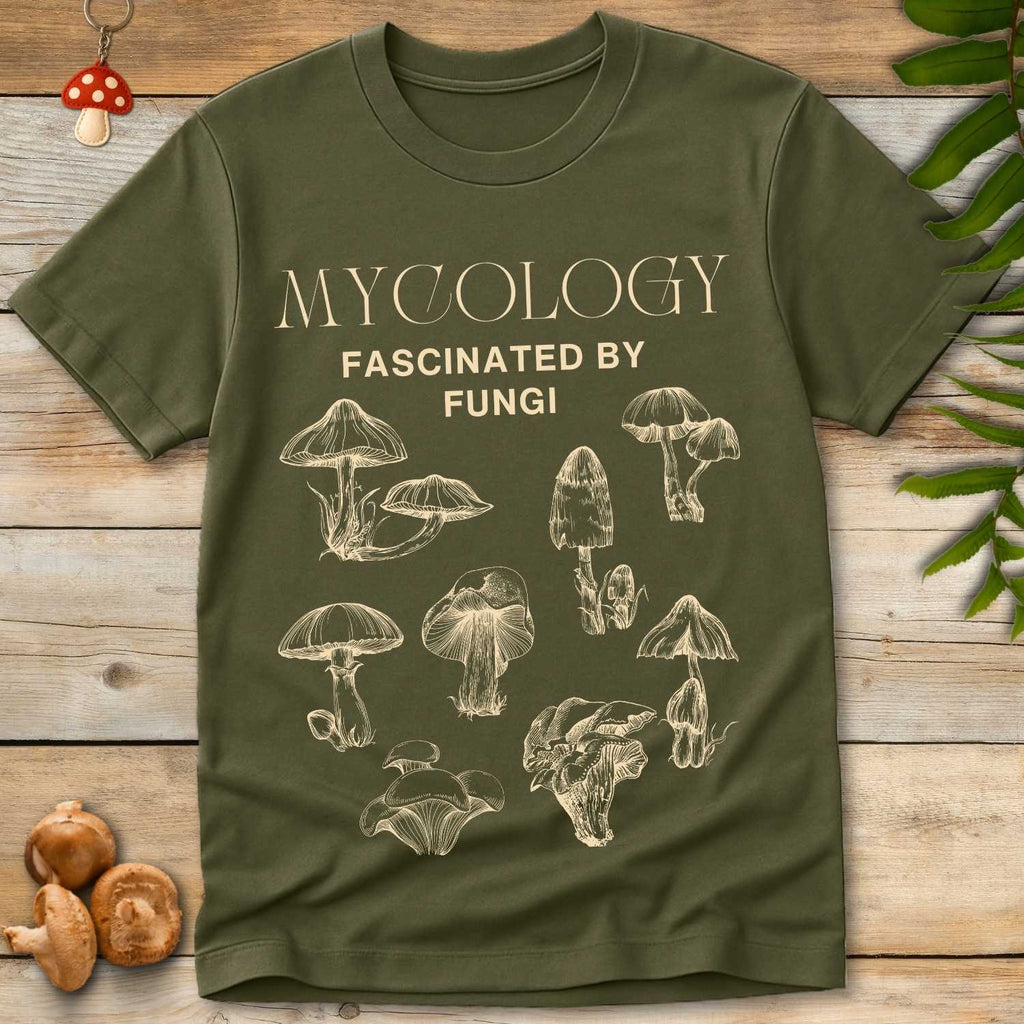 Mycology Facinated by Fungi Tee