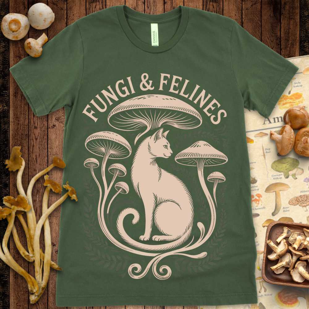 Fungi Feline Tee