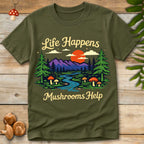 Mushroom Help Tee