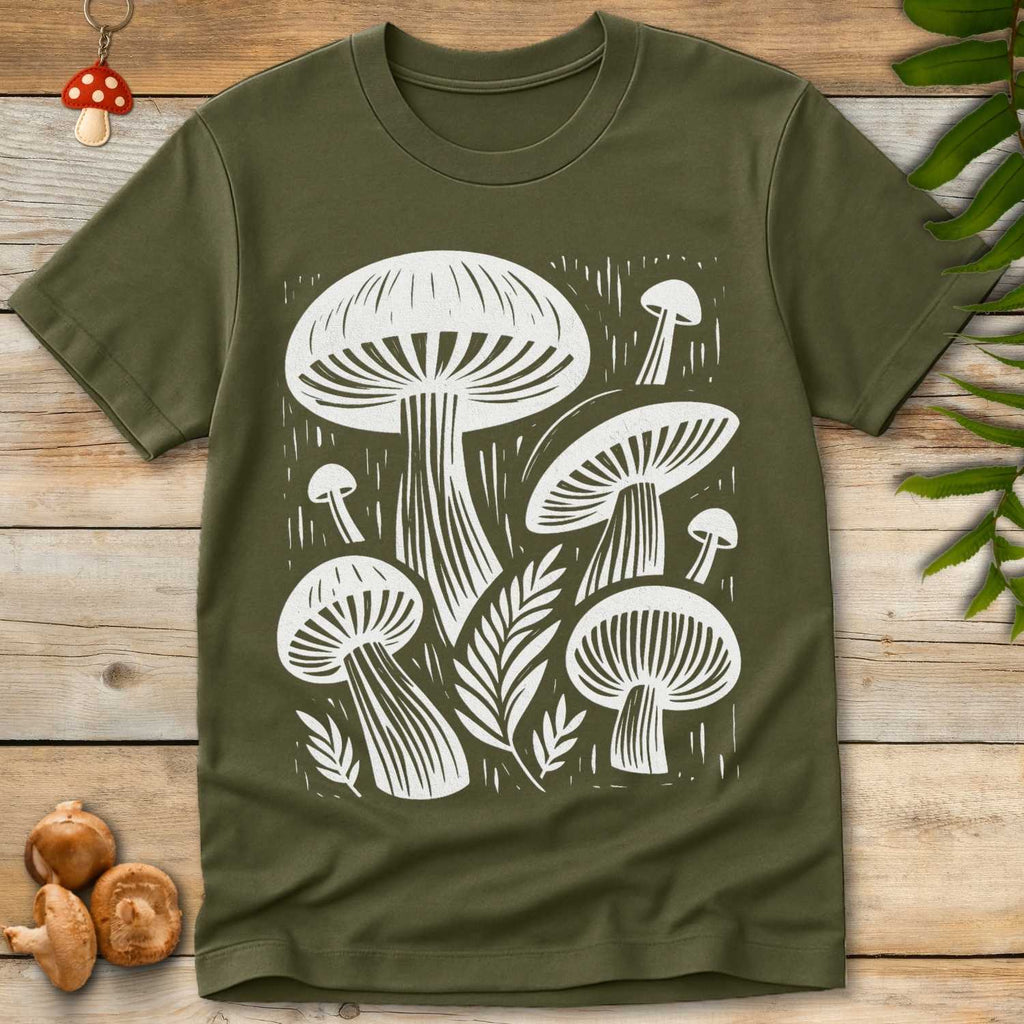 Mushrooms & Ferns Tee