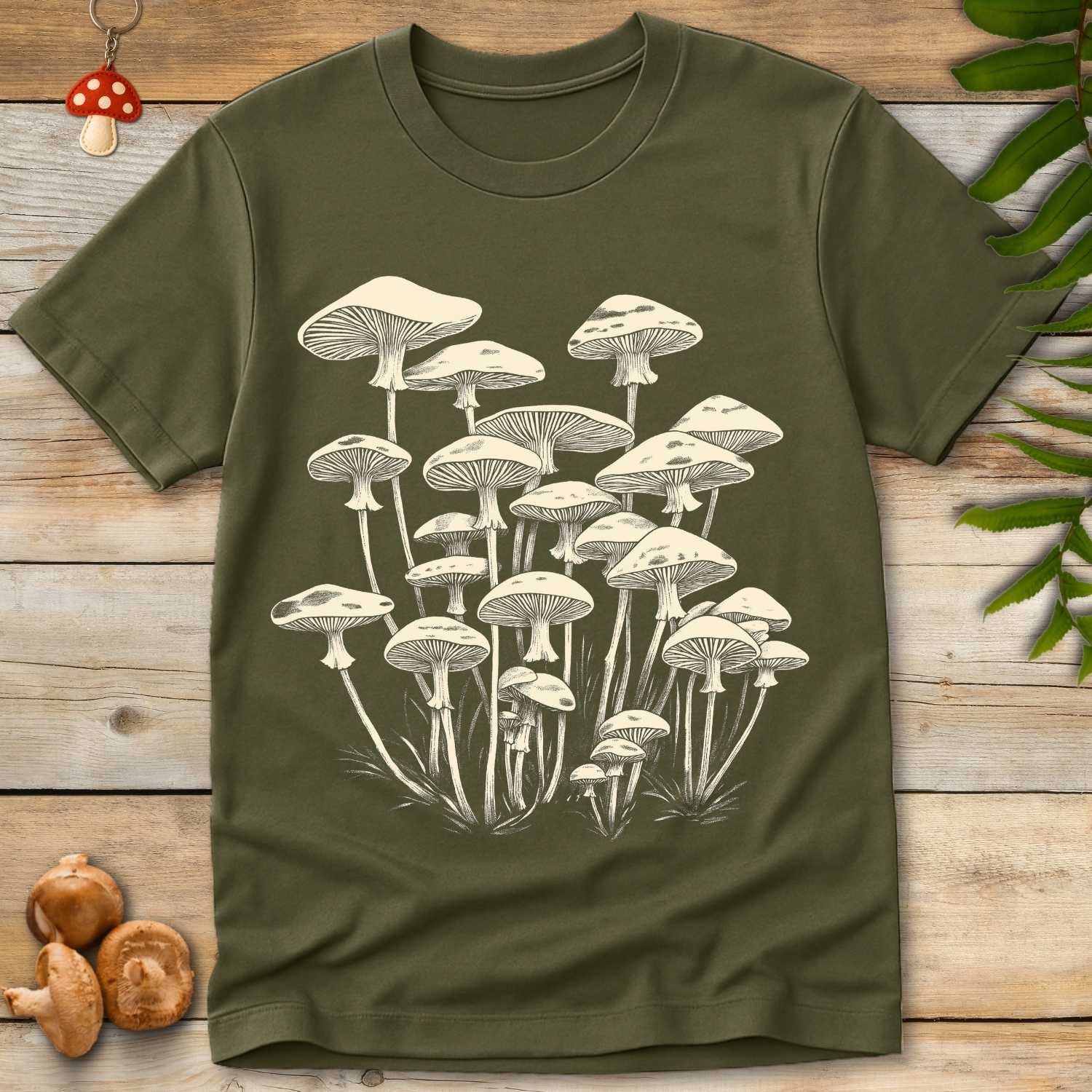 MushroomsSumi-e Tee