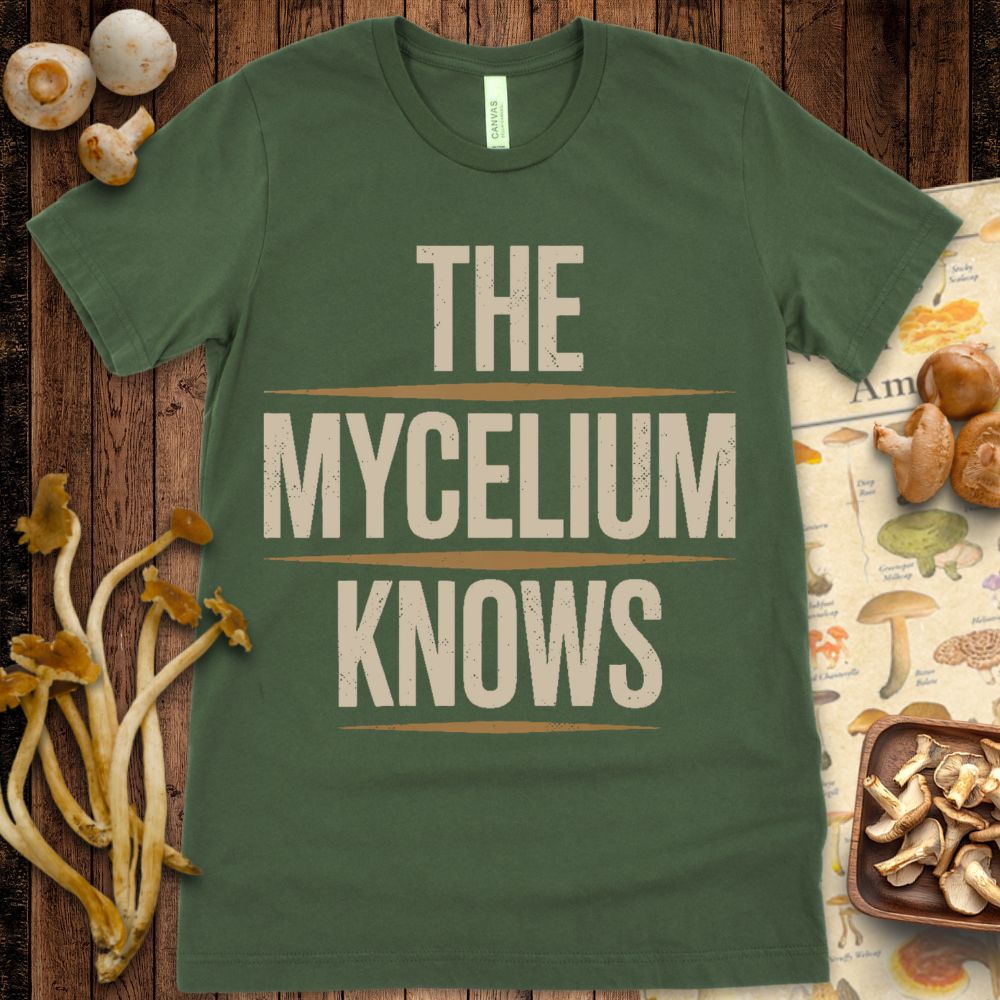 Mycelium Knows Tee