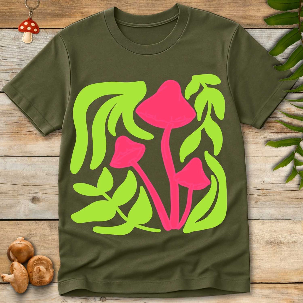 Mushroom Design Tee