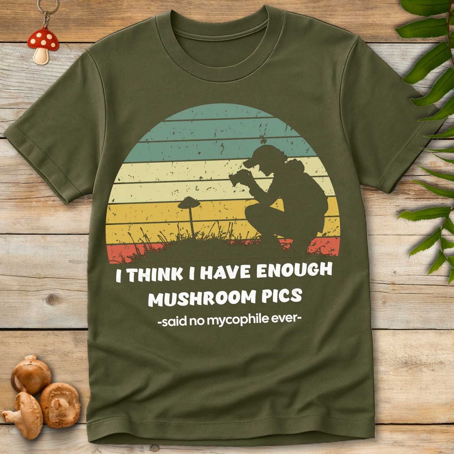 Mushroom Pics Tee