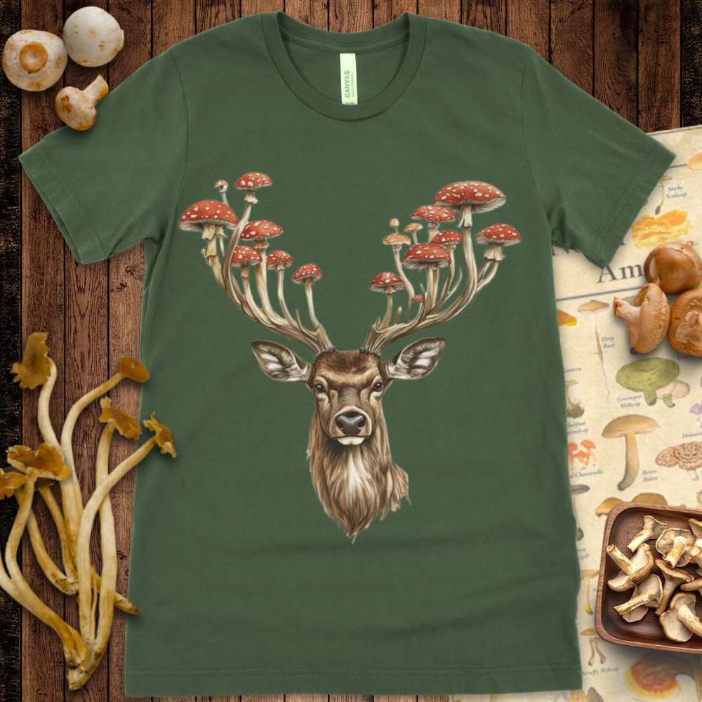 Stagshroom Antlers Tee