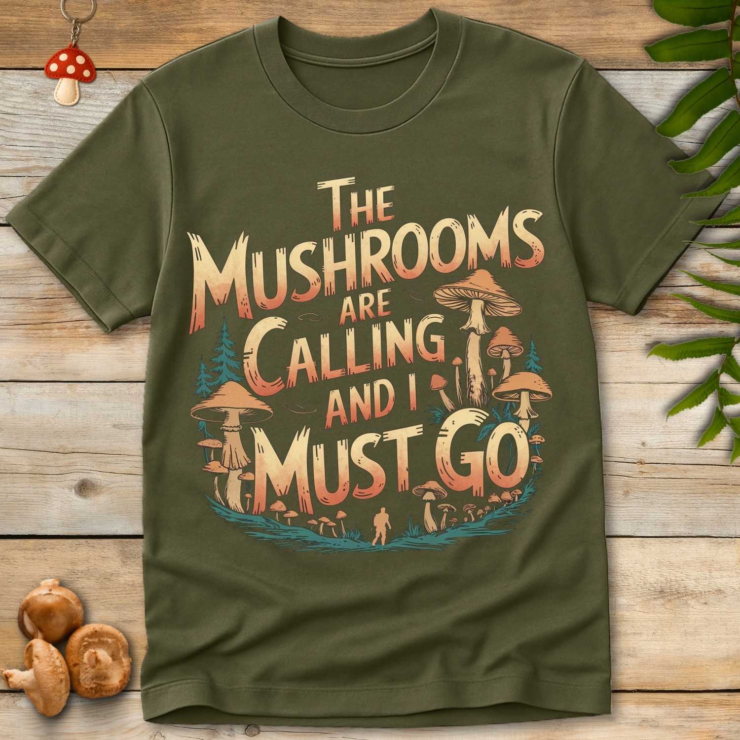 Shrooms Calling Tee