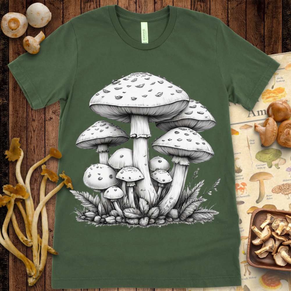 White Mushroom Tee