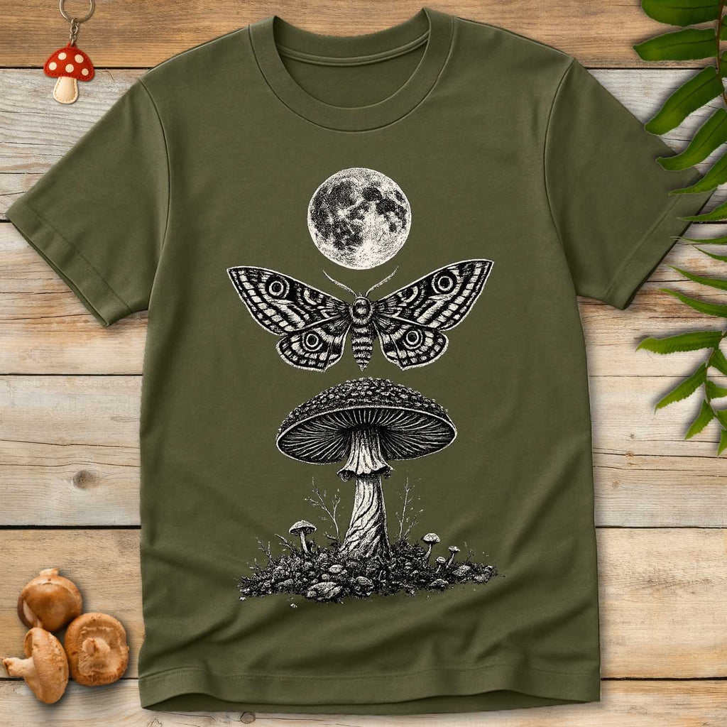 Moth Moonshroom Tee