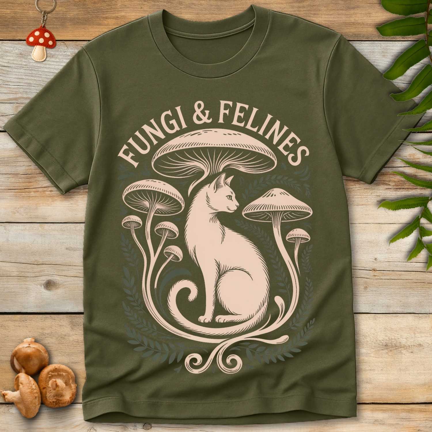 Fungi Feline Tee