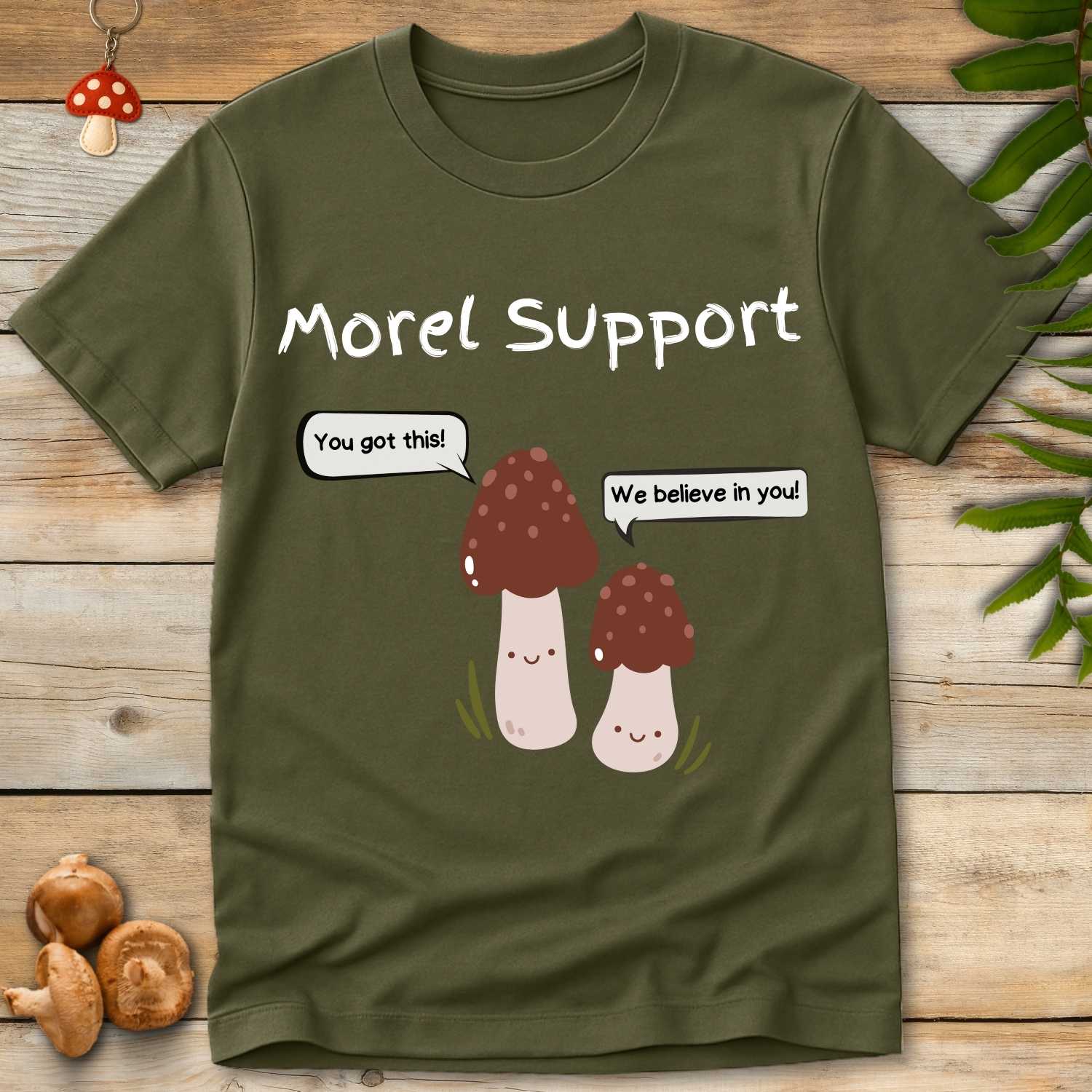 Morel Support Cute Tee
