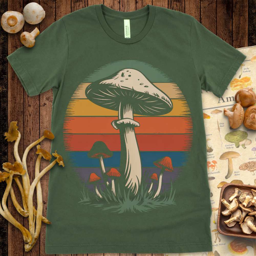 Retro Shroomscape Tee