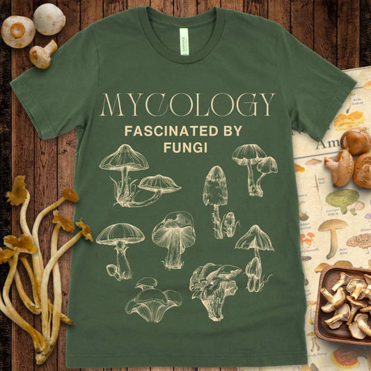 Mycology Facinated by Fungi Tee