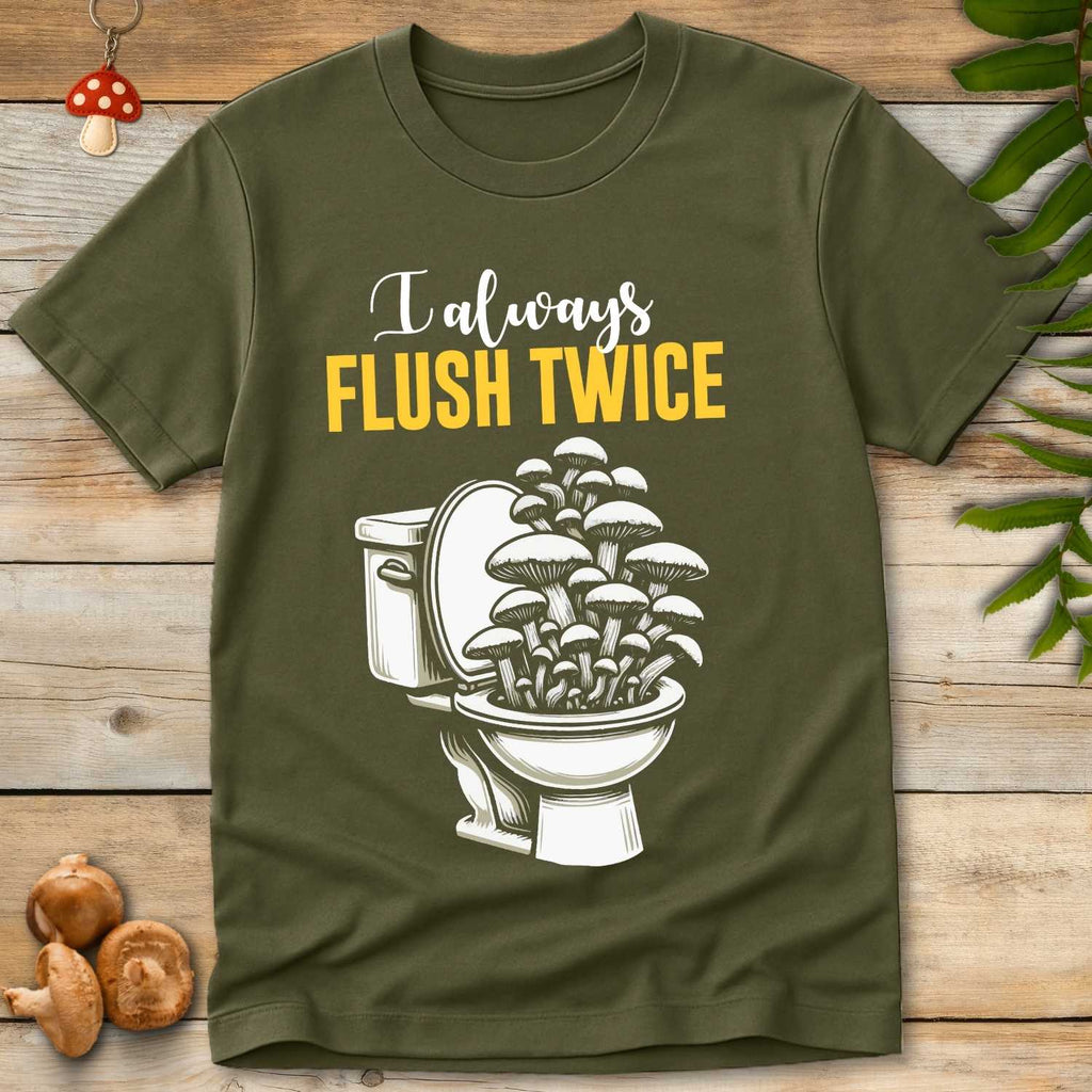 Flush Twice Harvest Tee