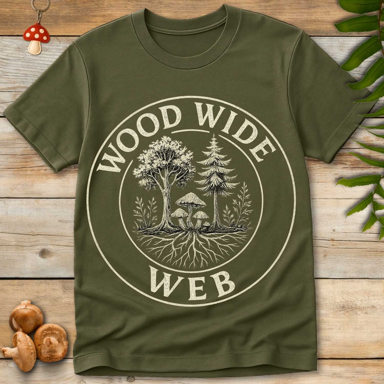 Wood Web Tee