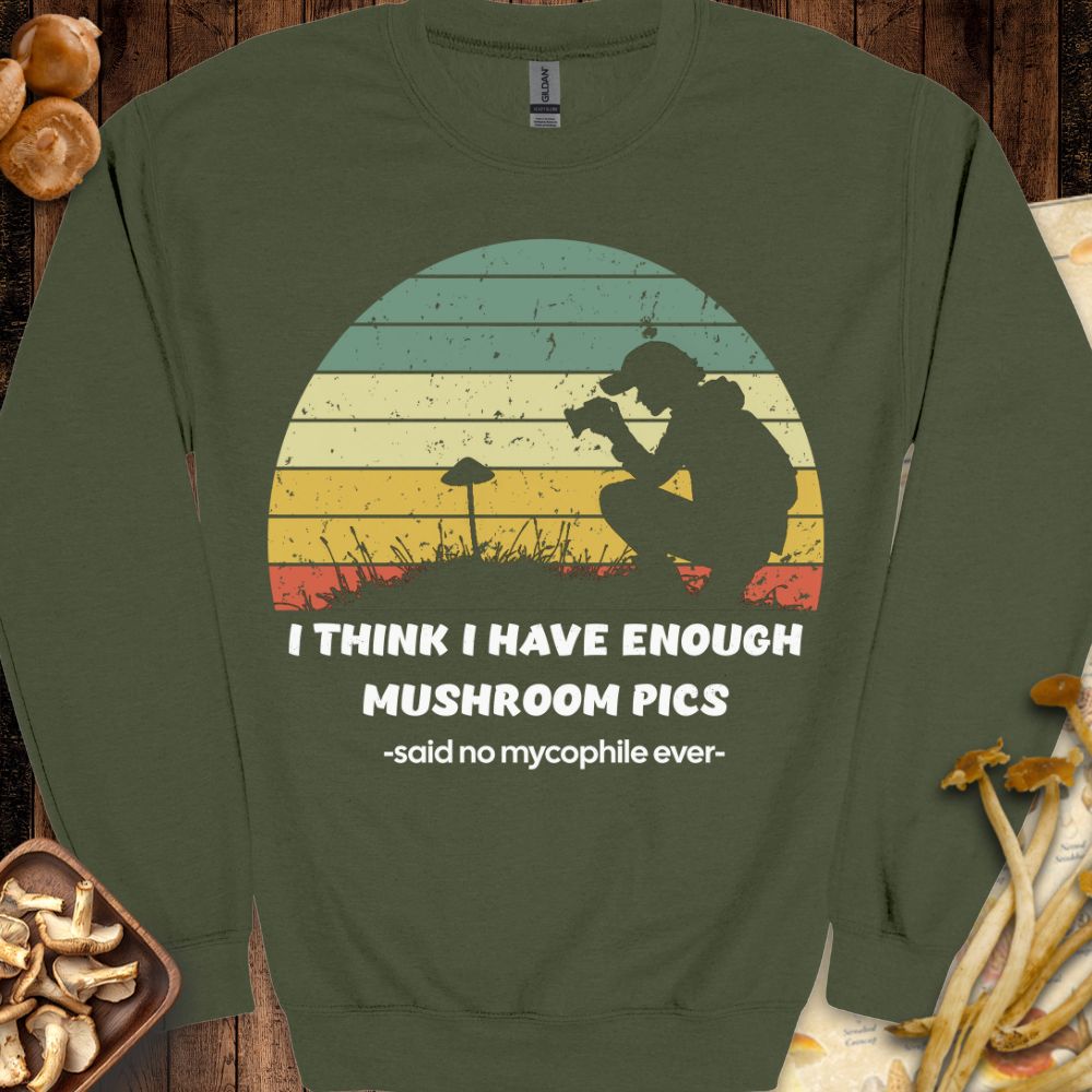 Mushroom Pics Sweatshirt