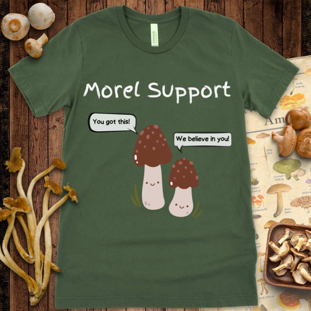 Morel Support Cute Tee