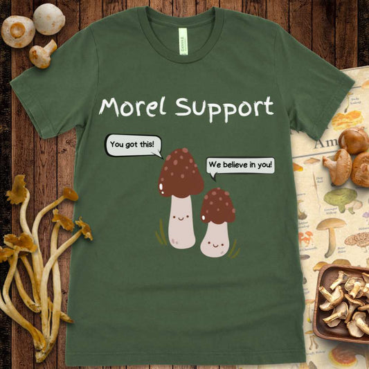 Morel Support Cute Tee