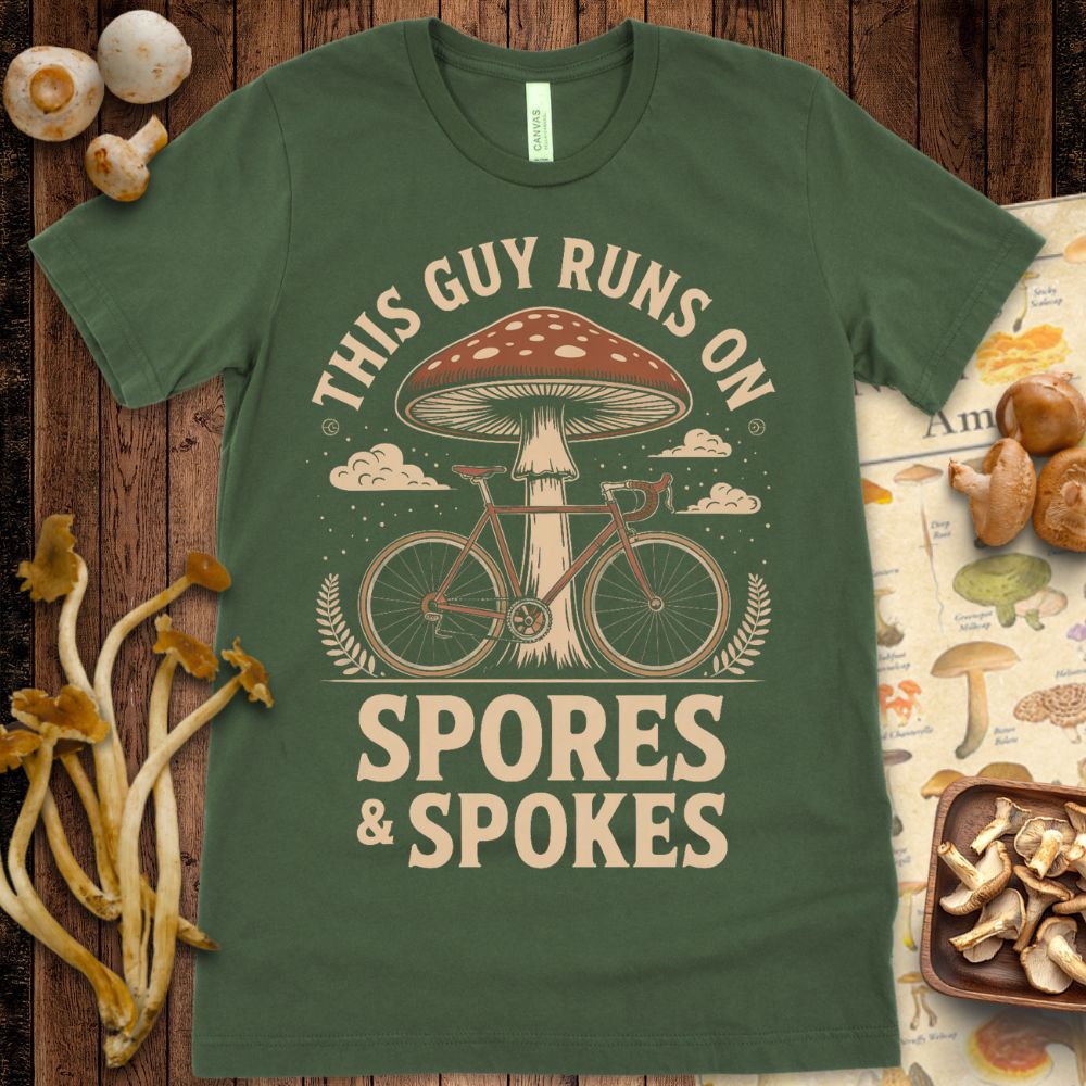 Spores Spokes Tee