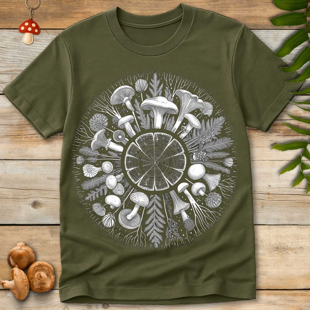 Fungal Wheel Tee