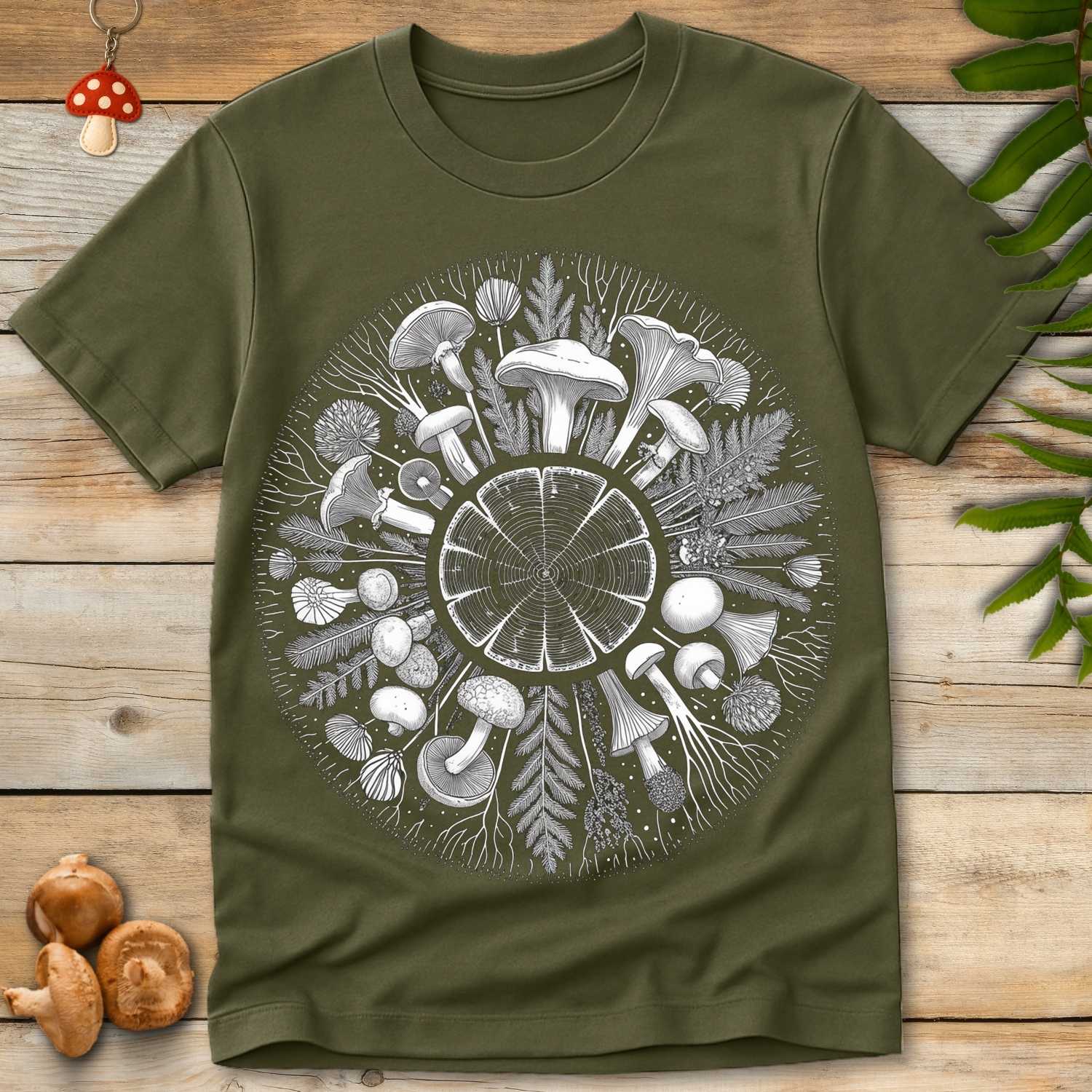Fungal Wheel Tee