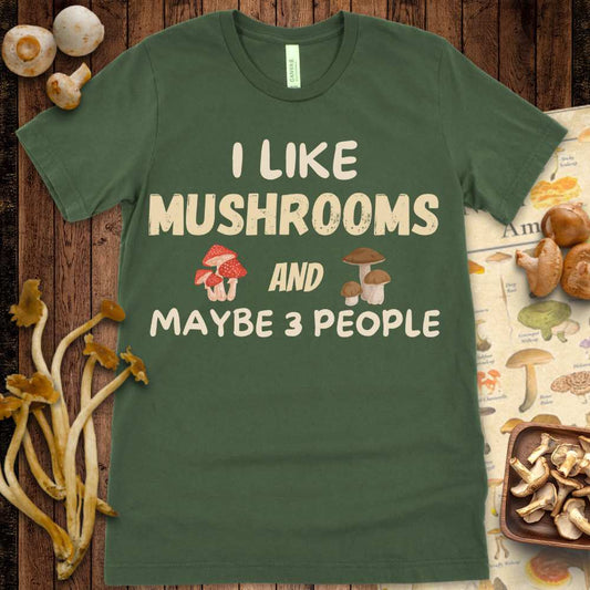 Shrooms & 3 People Tee