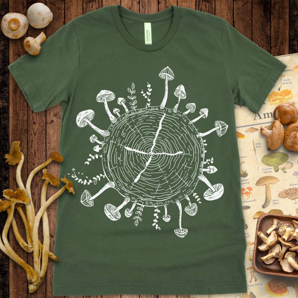 Tree Ring Fungi Tee