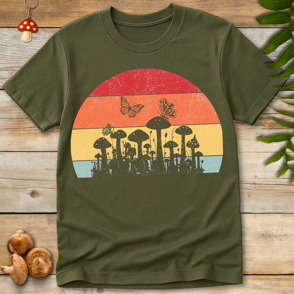 Sunset Butter Flies Tee