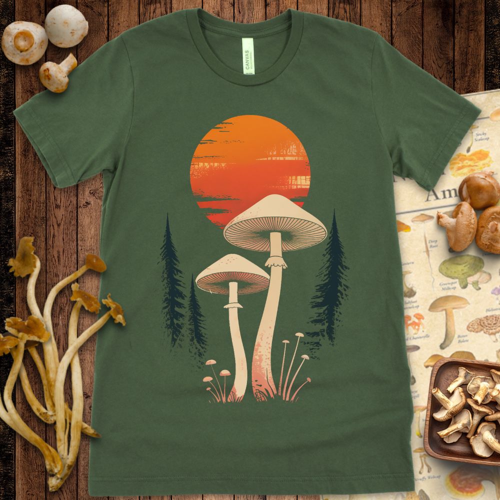Sunset Spore Scene Tee
