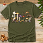 Line Art Fungi Fauna Tee