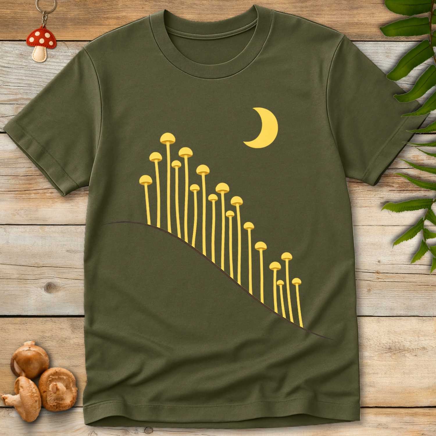 Golden Moon Shrooms Tee